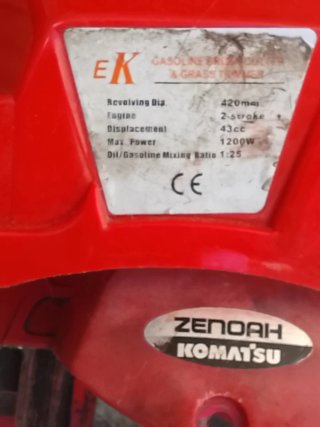 Repuestos motosierra/desbrozadora