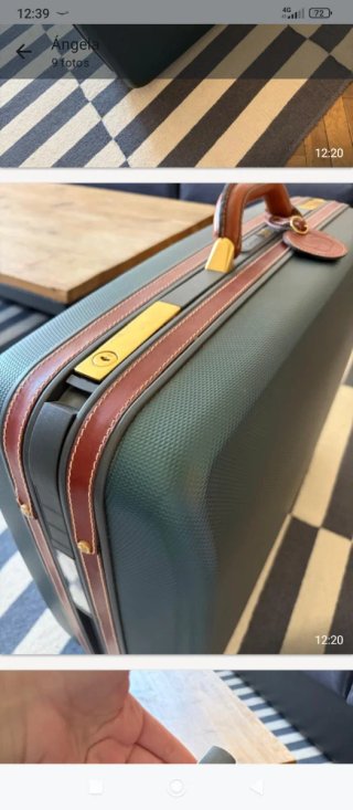Maleta Vintage Samsonite Rígida con Ruedas