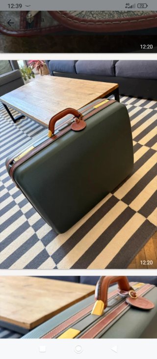 Maleta Vintage Samsonite Rígida con Ruedas
