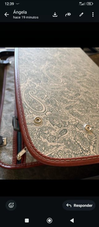 Maleta Vintage Samsonite Rígida con Ruedas