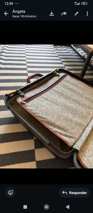 Maleta Vintage Samsonite Rígida con Ruedas