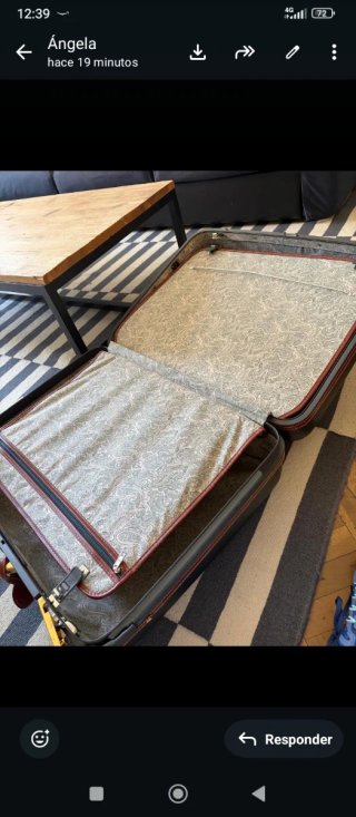 Maleta Vintage Samsonite Rígida con Ruedas