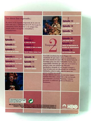 Sexo en Nueva York Segunda Temporada DVD