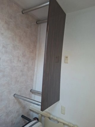 Mesa ordenador madera y metal