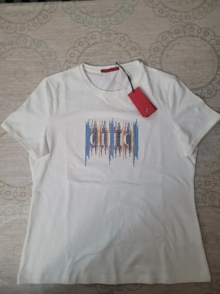 Camiseta CH Carolina Herrera Talla M Bordada