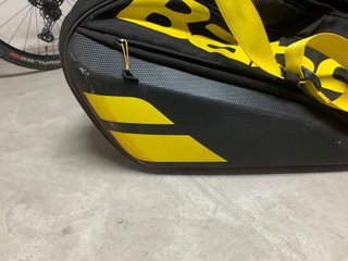 Raquetero Babolat Negro/Amarillo (6 raquetas)