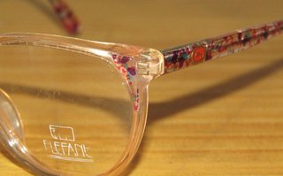ANTIGUA MONTURA GAFAS LULU ELEFANT. VINTAGE.