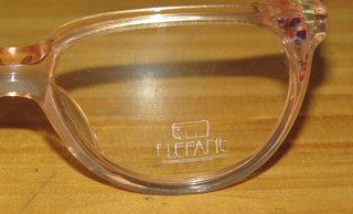 ANTIGUA MONTURA GAFAS LULU ELEFANT. VINTAGE.