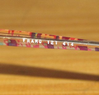 ANTIGUA MONTURA GAFAS LULU ELEFANT. VINTAGE.