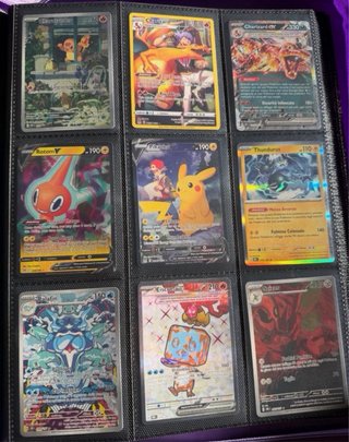 Carte Pokémon: Ho-Oh, Dragonite, Zekrom, Pikachu