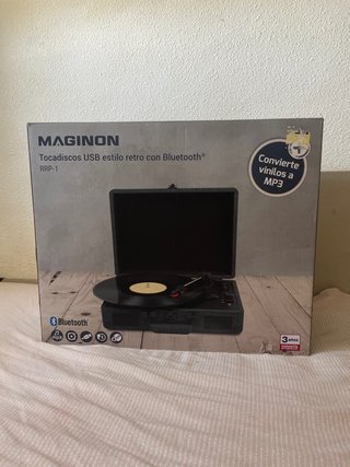 Tocadiscos MAGINON USB Bluetooth RRP-1