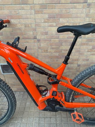 Bicicleta Eléctrica Cannondale Naranja