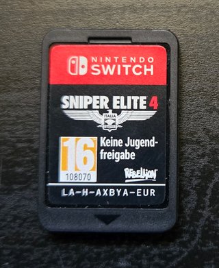 Sniper Elite 4 Nintendo Switch