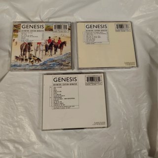 Lote 3 CDs Genesis + Parasomnia de Dream theater