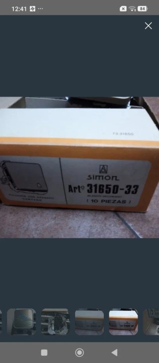 Mecanismo Simon Serie 31 Antiguo