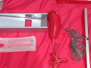 Nintendo Wii Rosso Completo