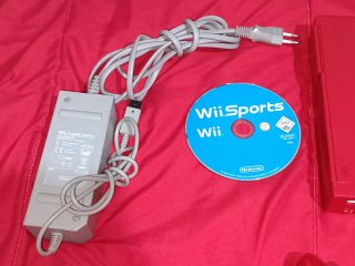 Nintendo Wii Rosso Completo