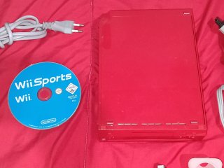 Nintendo Wii Rosso Completo