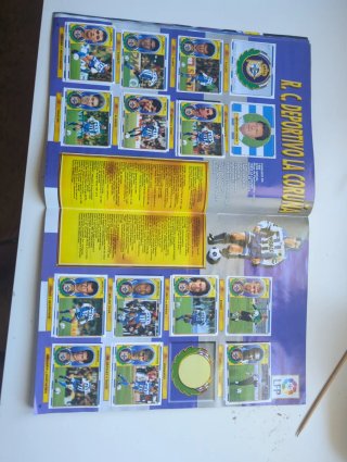 Álbum Liga 96/97 + 200 Cromos
