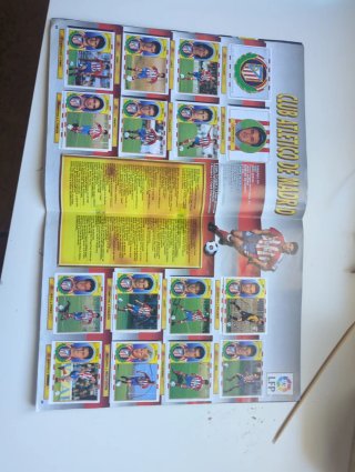Álbum Liga 96/97 + 200 Cromos