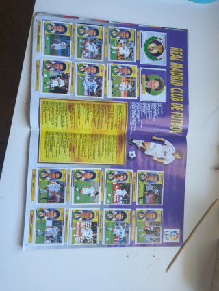 Álbum Liga 96/97 + 200 Cromos