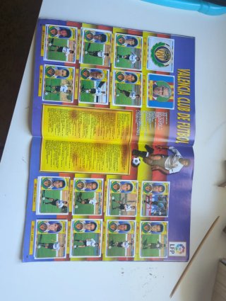 Álbum Liga 96/97 + 200 Cromos