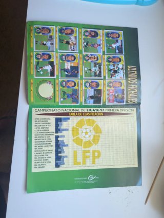 Álbum Liga 96/97 + 200 Cromos
