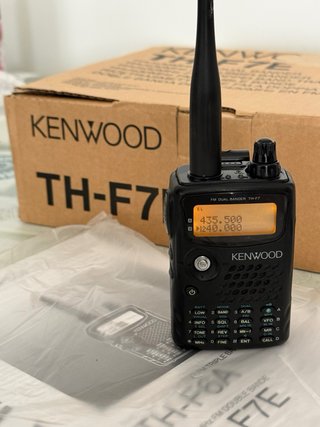 Kenwood TH-F7 VHF/UHF Dual Bander