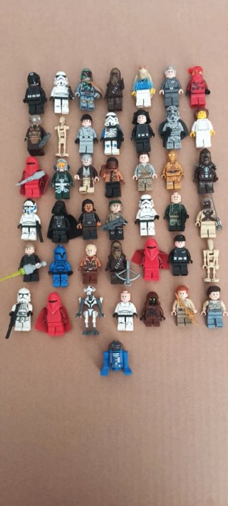 Lote 45 Figuras Lego Star Wars