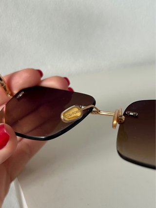 Gafas de sol Tom Ford doradas