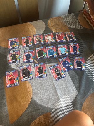 Colección cromos Entrenadores Liga