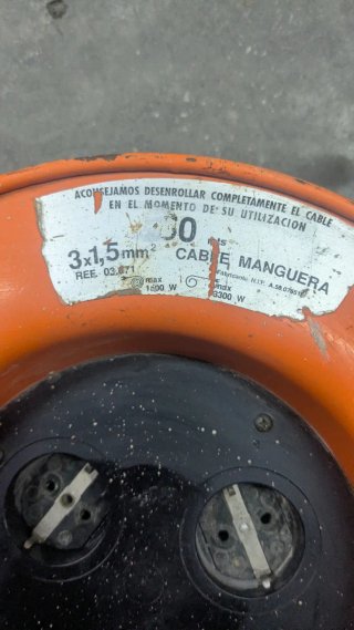 -Enrollacables Eléctrico - 50 metros