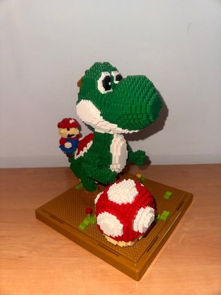 Yoshi y Mario estilo Lego