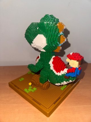 Yoshi y Mario estilo Lego