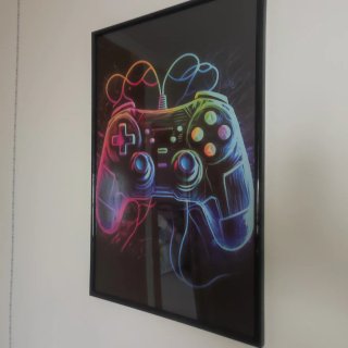 Lienzos Gamer con mandos de consola