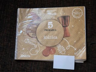 Libro música 5 primaria Anaya