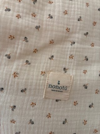 Saco de dormir algodón orgánico Nonotu 0-6 meses