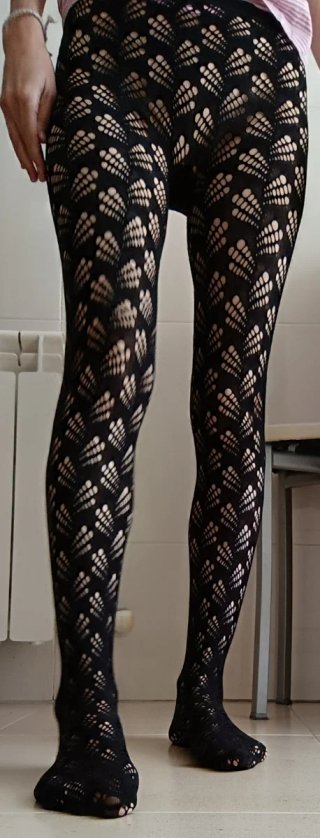 Medias panty mujer negras