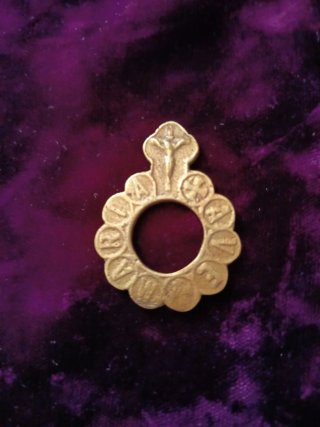 4 Antiguos anillos rosario dedo