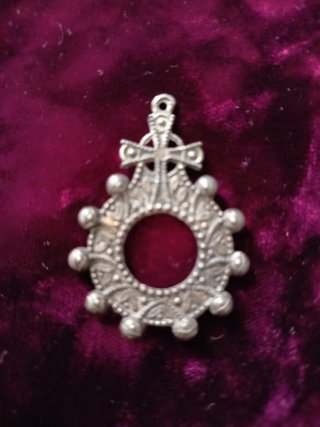 4 Antiguos anillos rosario dedo