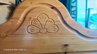 Vendo 2 Cabeceros para cama de madera 1.10 de pino