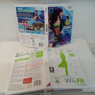(Perfecto) Tabla Wii Balance Board+Wii fit +Zumba