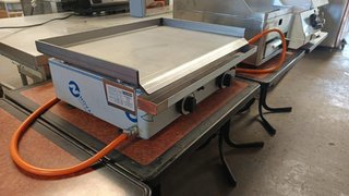 PLANCHA SOBREMESA A GAS 2 FUEGOS ALMISON