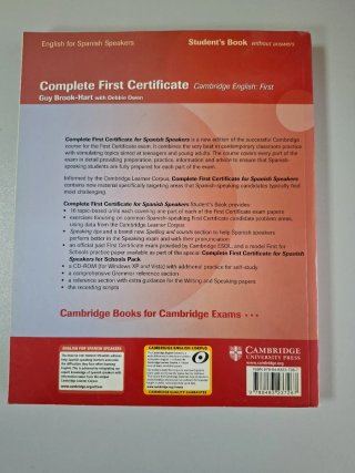 Complete First Certificate for Spanish Speakers...