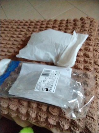 2 paia occhiali protettivi trasparenti
