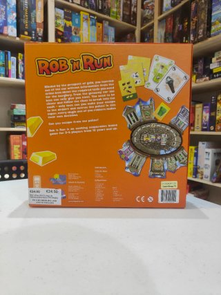 rob n run jogo de tabuleiro