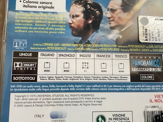 DVD Lo Squalo - JEWEL BOX