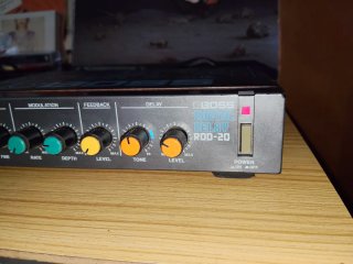 BOSS RDD-20 Digital Delay, Rack Vintage studio