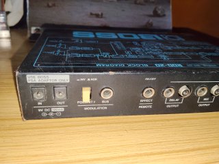 BOSS RDD-20 Digital Delay, Rack Vintage studio