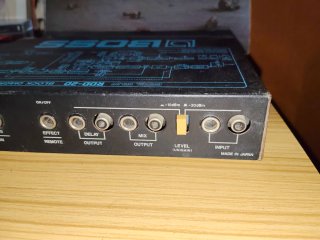 BOSS RDD-20 Digital Delay, Rack Vintage studio